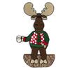 Christmas Sweater Moose