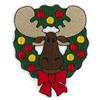 Christmas Wreath Moose