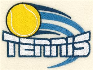 Tennis Left Chest Design