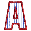 A - Open Pinstripe