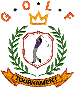 Golf Tournmament Crest (Male)
