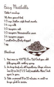 Easy Meatballs Recipe