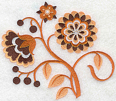 Flower H / partialEmbroidery Design by John Deer's Embroidery Legacy