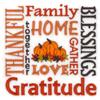 Thankful family Blessings