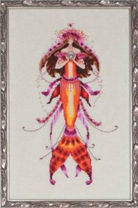 Ophelia's Pearl La Petite Mermaids Collection Cross Stitch Pattern