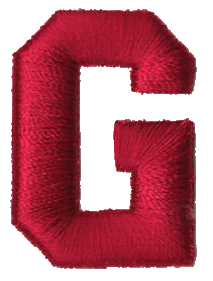 Puffy Block Letter G