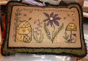Hive- Monthly Musing Cross Stitch Pattern