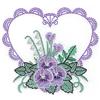Pansies in Heart B small