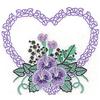 Pansies in Heart F small