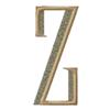 Art Deco 9 Letter Z, Larger