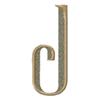 Art Deco 9 Letter J, Smaller