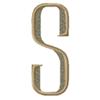 Art Deco 9 Letter S, Smaller