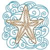Starfish with swirls small