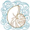Seashell C with swirls large