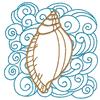 Seashell G with small swirls