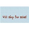 "Will Stop for Sales" (Seat Belt Cover)