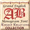 Grand English Monogram Font