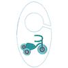 Closet divider boys Tricycle