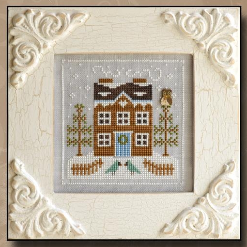 Bluebird Cabin Cross Stitch Pattern Embroidery Patterns by Country Cottage