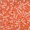 Mill Hill Frosted Glass Seed Beads, Size 11/0 / 62036 Pink Coral