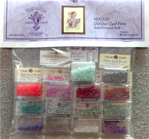 October Opal Fairy Embellishment Pack
