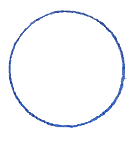 Open Running Stitch Circle