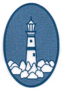 Lighthouse 1 Embossed