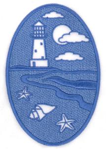 Lighthouse 2 Embossed