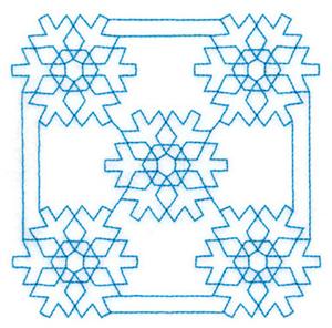 Snowflake 2 Square