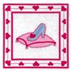 Shoe & Pillow Princess Quilt Square