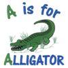 A is for Alligator Large