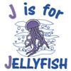 J is for Jellyfish Large