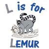 L is for Lemur Large