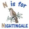 N is for Nightingale Large