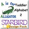 Toddler Alphabet 2 Design Pack