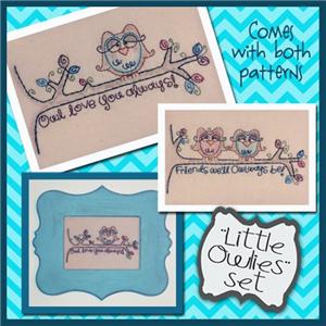 Little Owlies Embroidery Patterns