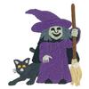 Baby Witch With Cat