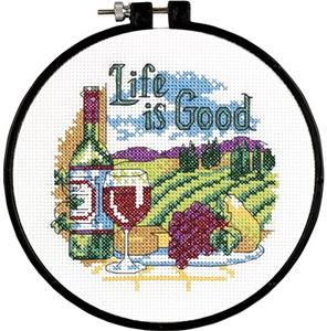 Life Is Good Cross Stitch Kit