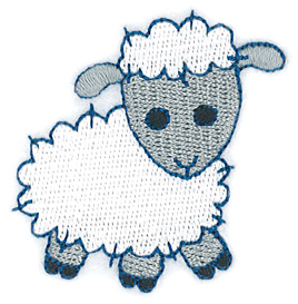 Boy Blue Sheep