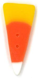 Large Candy Corn Button