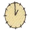 Stitched Clock