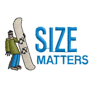 Size Snowboarder