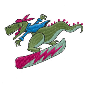 Snowboard Dino