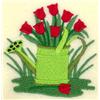 Watering Can with Tulips