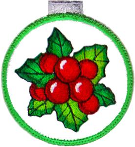 Holly Berries Ornament