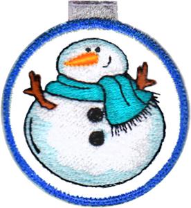 Happy Snowman Ornament