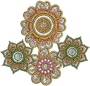 Henna design flowers 1