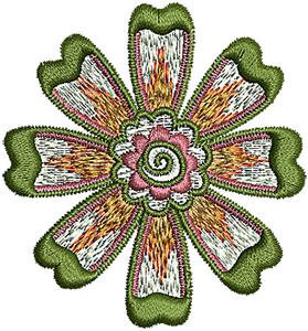 Henna flower 5