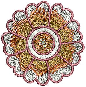 Henna flower 8