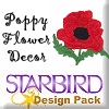 Poppy Flower Decor Design Pack